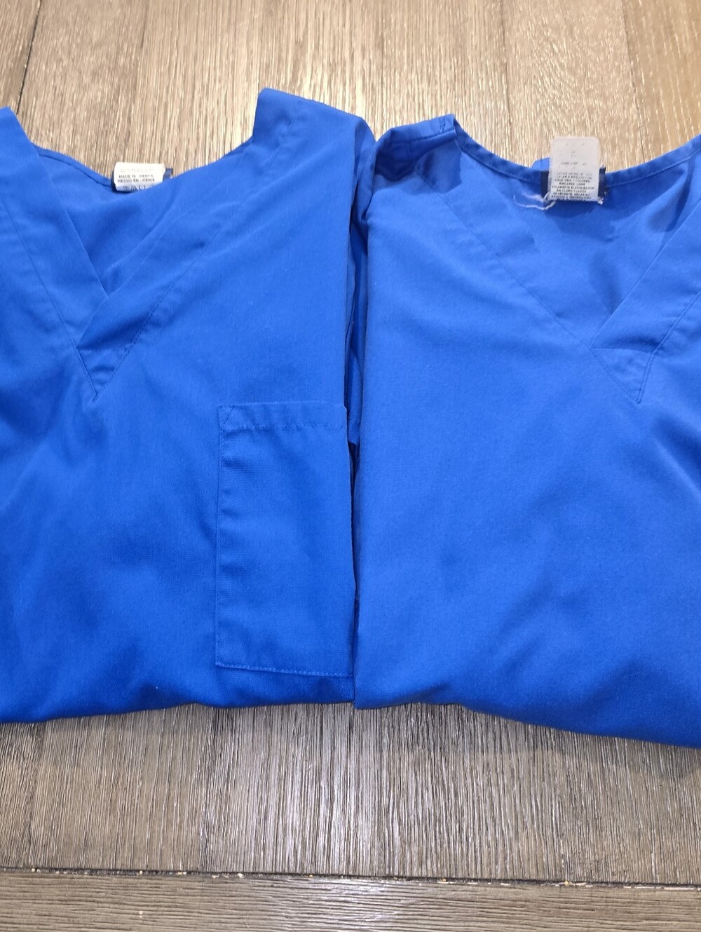 Cherokee Sz. Large Blue Bundle Scrub Tops